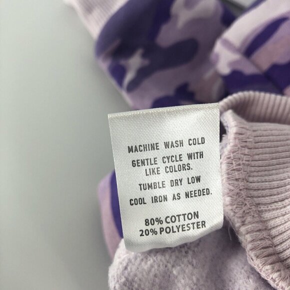 Sovereign Code Infant Girls 12 Month Hoodie Purple Camouflage Kangaroo Pocket - Picture 7 of 7